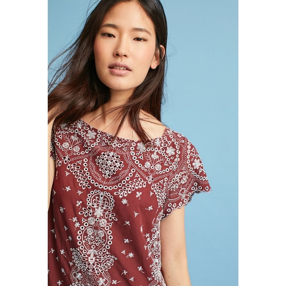 Anthropologie Feather Bone Ynez Tunic Dress - Picture 2 of 8